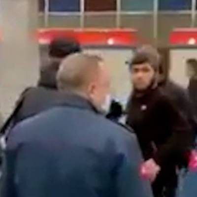 Появилось видео нового конфликта в московском метро