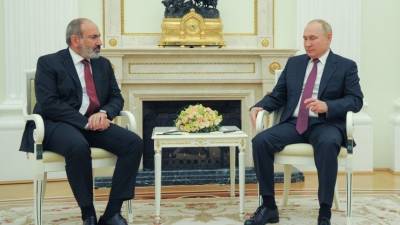 Путин предложил Пашиняну «сверить часы» перед саммитом СНГ