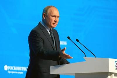 Путин констатировал начало гонки вооружений между Россией и США
