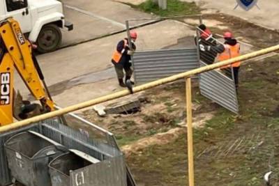 В Автозаводском районе мужчина получил ожоги, провалившись в яму с кипятком