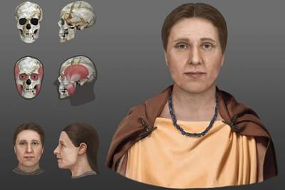 Ученые воссоздали внешность живших в V веке на территории Курска людей