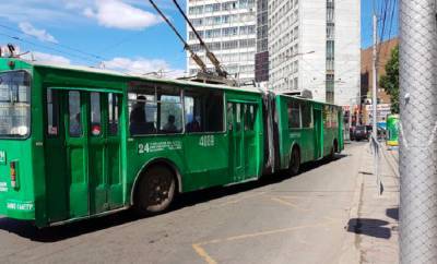 В Новосибирске предложили отказаться от троллейбусов