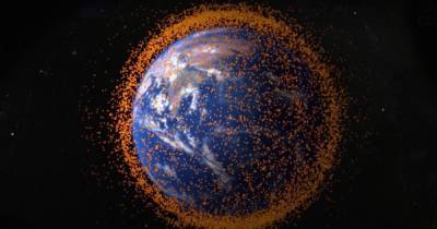 Земля в космическом мусоре: айтишники создали 3D-симуляцию "захламленной" планеты (видео)