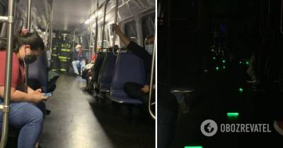 В Вашингтоне поезд метро сошел с рельсов. Фото и видео