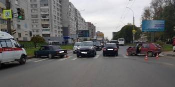 10-летний вологжанин пострадал в ДТП на ул. Ленинградской