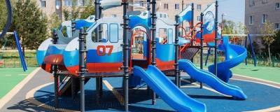 229 детских игровых площадок установят в 2022 году в Подмосковье по губернаторской программе