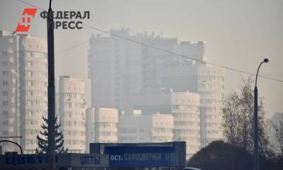 В Екатеринбурге вдвое превысили норму вредных веществ в воздухе
