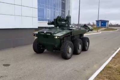 Рогозин опубликовал видео с роботом-охранником космодрома Восточный