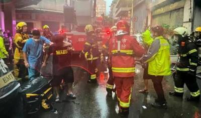 25 человек погибли при пожаре в жилом доме на Тайване