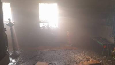 В Башкирии огнём охватило церковь Екатерины Великомученицы