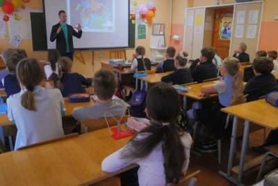 Для псковских четвероклассников провели экологический урок