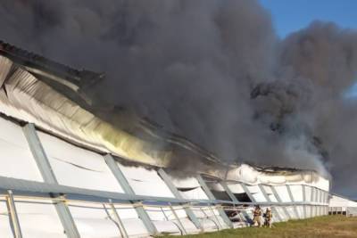 В Параньгинском районе Марий Эл локализован пожар на птицефабрике