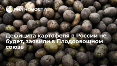 Глава плодоовощного союза Глушков: дефицита картофеля в России ни в коем случае не будет