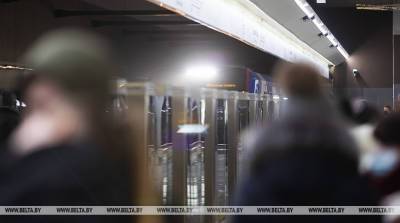 На станции метро "Восток" в Минске снимали напряжение с рельса из-за инцидента с пассажиром