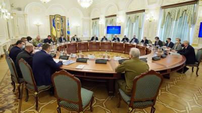 Зеленский созывает на выходных заседание СНБО