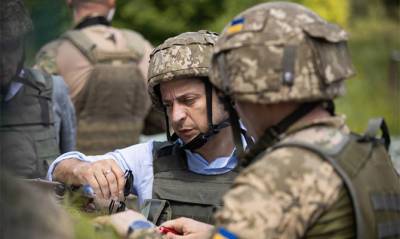 Зеленский прибыл с рабочей поездкой на Донбасс