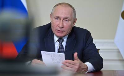 Путин назвал санкции способом подрыва власти