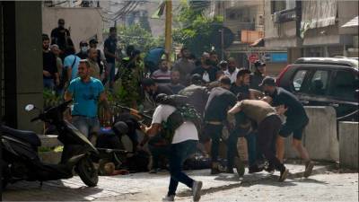 В Бейруте взрывы и стрельба, есть жертвы