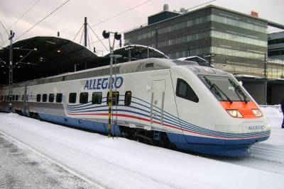 Россия и Финляндия договорились о запуске туристических поездов «Аллегро»
