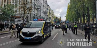 В МВД отчитались об обстановке в Киеве после празднования Дня защитника
