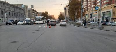 16-летнего подростка сбили на светофоре в Заельцовском районе Новосибирска