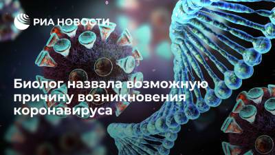 Биолог Анча Баранова допустила возникновение COVID-19 из-за экспериментов с вирусом