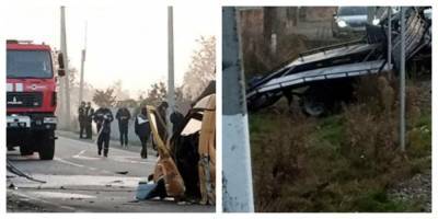 Трагедия на украинской трассе, много жертв: видео с места