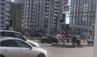 В Тюмени на улице Монтажников отключились светофоры