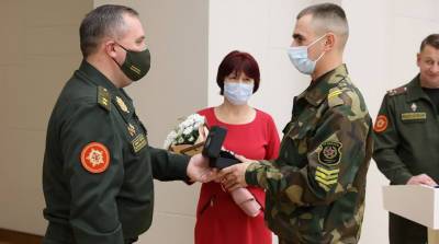 В Минске чествовали 60 лучших солдат-срочников