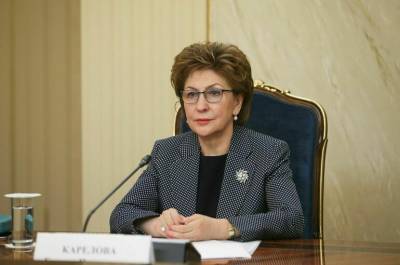 Карелова обсудила с молдавским депутатом развитие двусторонних отношений