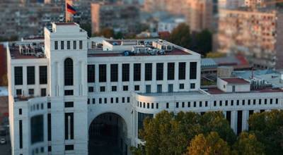 Армения призвала к безоговорочному соблюдению режима прекращения огня в Карабахе