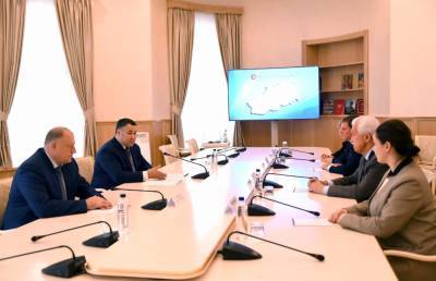 Губернатор Игорь Руденя провел встречу с сенаторами и депутатами, представляющими в российском парламенте Тверскую область