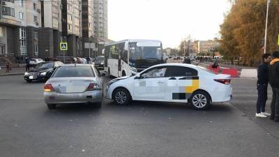 В Уфе молодой водитель спровоцировал аварию