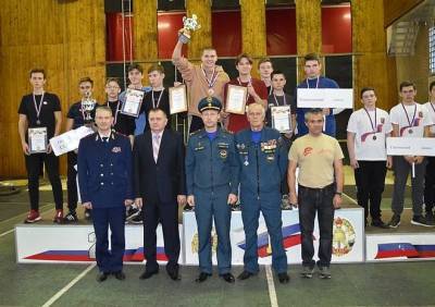 В Рязани прошли соревнования по пожарно-прикладному спорту