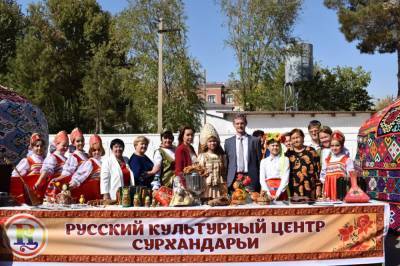 Русские в Сурхандарье принимали гостей