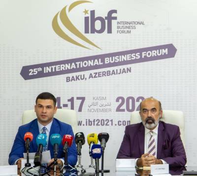 Состоялась пресс-конференция, посвященная XXV Бакинскому международному бизнес-форуму (ФОТО)