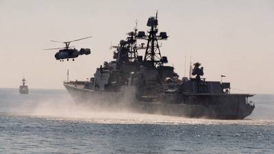 Российский БПК «Адмирал Трибуц» пошёл на таран эсминца США –...