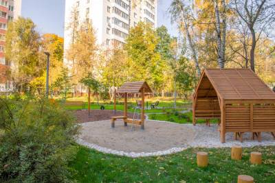 В Москве появились спроектированные вместе с горожанами дворы