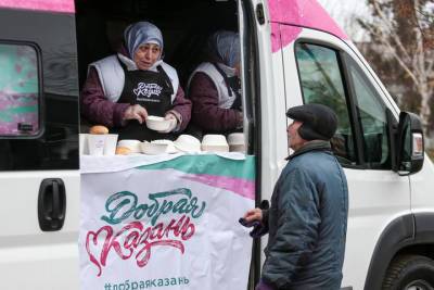 В Казани вновь организуют раздачу горячей еды для нуждающихся