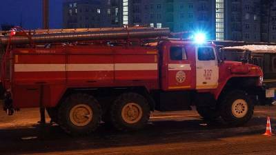 В Москве загорелось здание сборпункта военного комиссариата на 400 кв. м