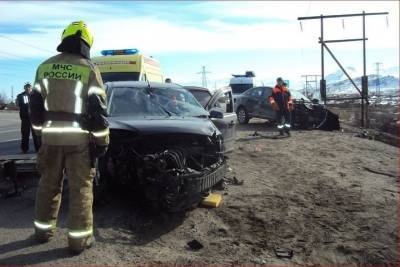 Два автомобиля столкнулись в районе Мончегорска - murmansk.mk.ru - Мурманск - Мончегорск