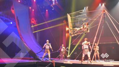 Российский цирк "Триумф" выступит в Баку
