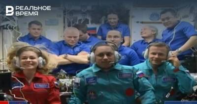 Российский киноэкипаж вернется с МКС на Землю на минуту раньше запланированного времени