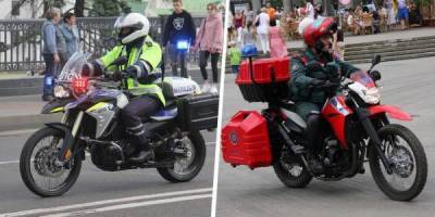 Мотоциклы и квадроциклы, на которых ездят белорусские силовики