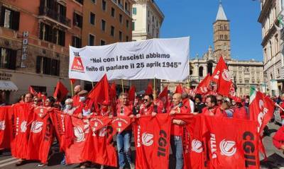 В Риме проходит многотысячная манифестация профсоюзов - capital.ua - Украина - Киев - Италия - Рим