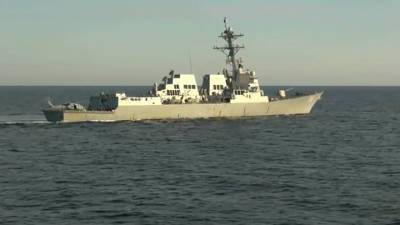 В России и США высказались по поводу случившегося с эсминцем Chafee