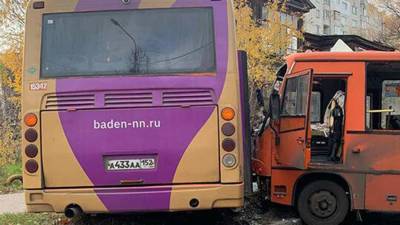 МВД назвало причину ДТП с автобусами в Нижнем Новгороде