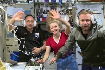 Космонавт описал ощущения киноэкипажа после возвращения с МКС