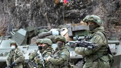 Российские миротворцы 15-й оМСБр ЦВО в Нагорном Карабахе получили автоматы АК-12