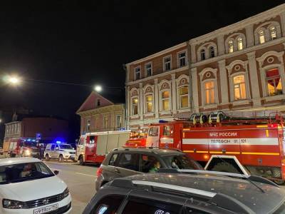 Пожар случился в подвале дома в центре Нижнего Новгорода
